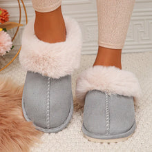 Load image into Gallery viewer, Closed Toe Warm and Comfy Cotton Slippers , House Shoe, Indoor Slides- Pick your Color
