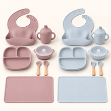 Load image into Gallery viewer, Complete Silicone Baby Feeding &amp; Weaning Set | Optional Name Engraving
