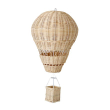 Load image into Gallery viewer, Nursery Decor Rattan Hot Air Balloon - BEBIMINE LLC
