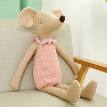 Load image into Gallery viewer, Fred and Lilli Mouse Doll 35 cm - BEBIMINE LLC
