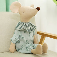 Load image into Gallery viewer, Fred and Lilli Mouse Doll 35 cm - BEBIMINE LLC
