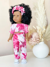 Load image into Gallery viewer, *New Beautiful Doll with Black  Hair and Tie Dye outfit - BEBIMINE LLC
