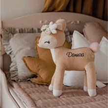 Load image into Gallery viewer, Large Plush Deer - Customizable - BEBIMINE LLC
