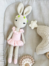 Load image into Gallery viewer, Crochet Amigurumi Doll- Bunny Ballerina Girl - BEBIMINE LLC
