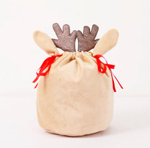 Load image into Gallery viewer, Little Reindeer Santa Sack- personalized - BEBIMINE LLC
