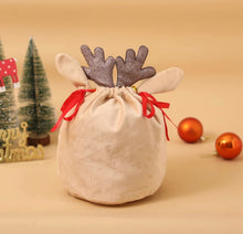 Load image into Gallery viewer, Little Reindeer Santa Sack- personalized - BEBIMINE LLC
