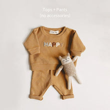 Load image into Gallery viewer, 2 Piece Sweatshirt + Pants Kids Outfit - Pick your Color - BEBIMINE LLC
