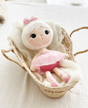 Load image into Gallery viewer, Wicker Basket for Dolls- Moses basket - BEBIMINE LLC
