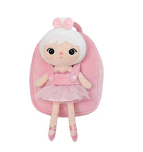 Load image into Gallery viewer, Backpack with Removable Plush doll - Ballet Girl with name - BEBIMINE LLC
